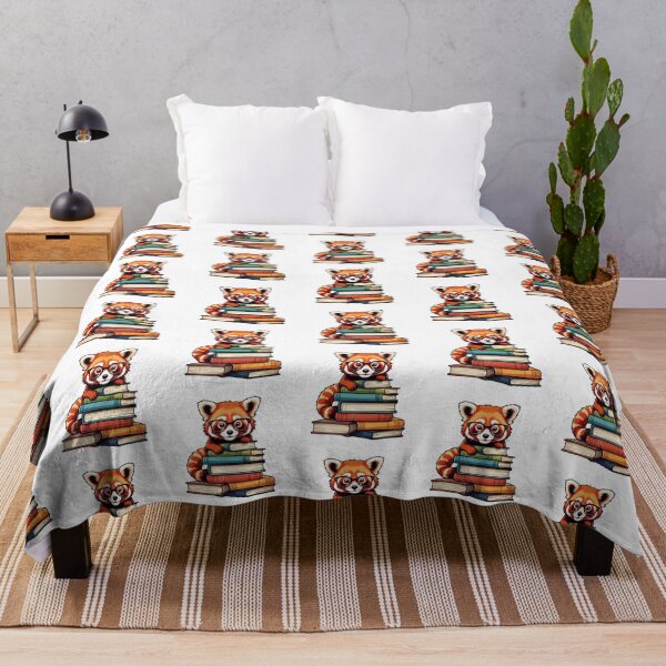 Item preview, Red Panda And Books designed and sold by TheAnimalZ00.