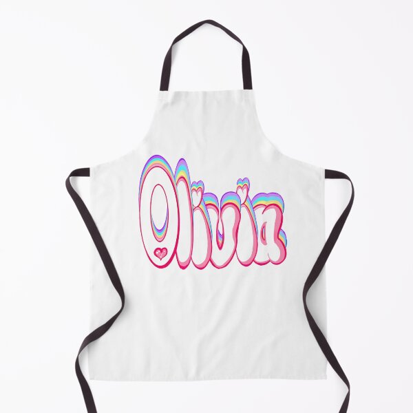 Item preview, Olivia popular girls first name in white and pastels Personalized personalised customised name gift for Olivia designed and sold by Artonmytee.