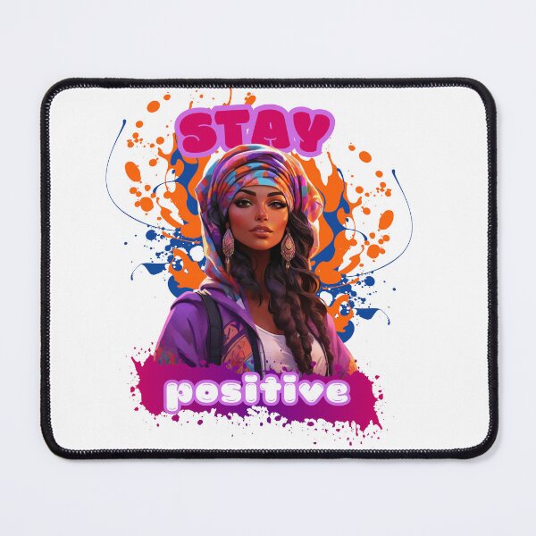 Item preview, stay positive t-shirt designed and sold by mehdijb.