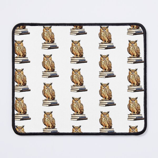 Item preview, Eurasian Eagle Owl And Books designed and sold by TheAnimalZ00.