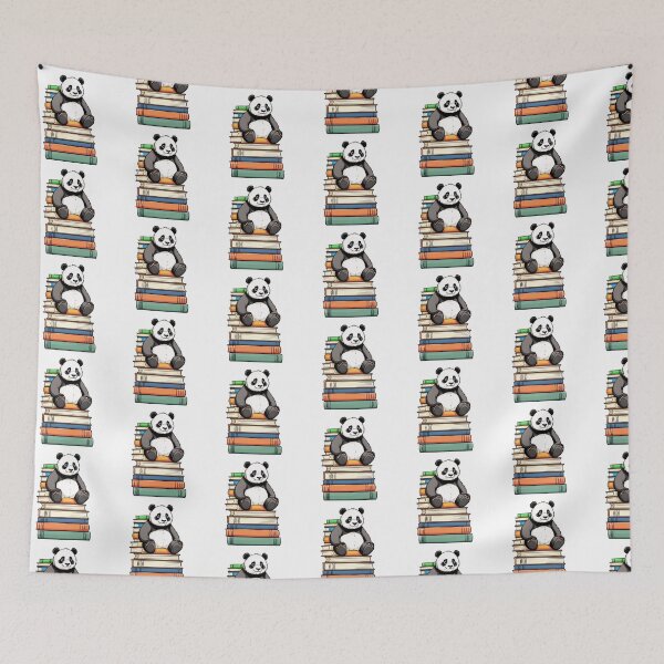 Item preview, Giant Panda And Books designed and sold by TheAnimalZ00.