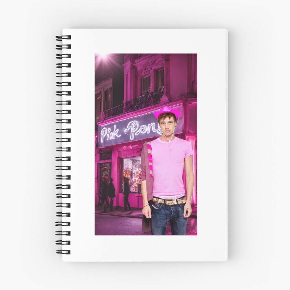 Vista previa del artículo con la obra «Cuaderno de espiral», diseñado y vendido por StainsofPascal.