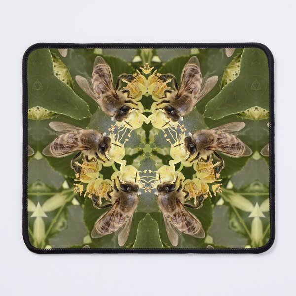 Item preview, Honeybee Seamless Pattern designed and sold by Betsy Phillips.