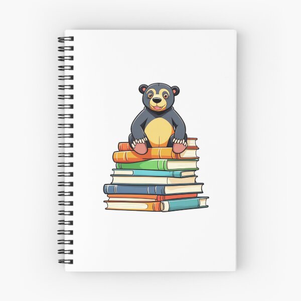 Item preview, Sun Bear And Books designed and sold by TheAnimalZ00.