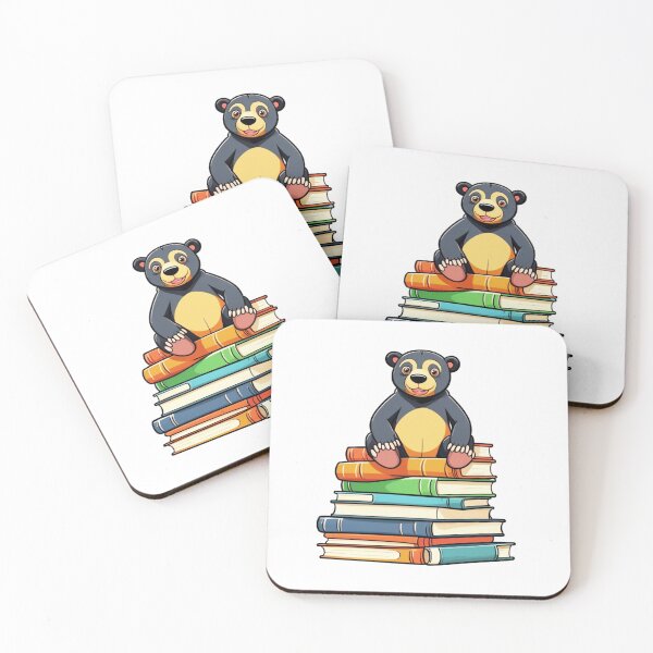 Item preview, Sun Bear And Books designed and sold by TheAnimalZ00.