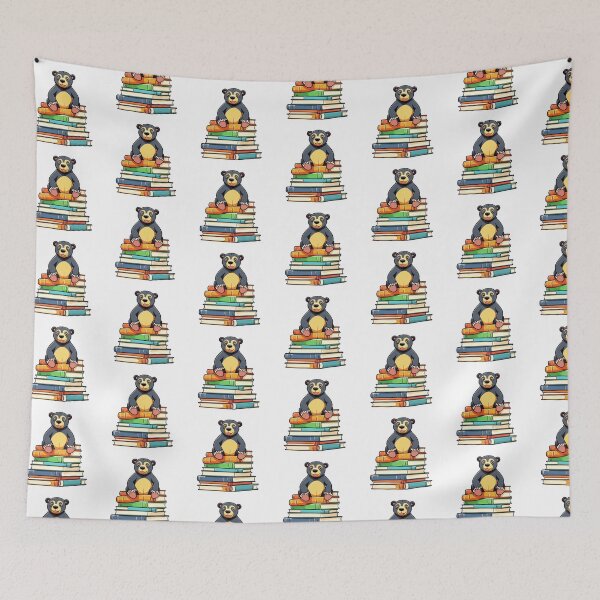 Item preview, Sun Bear And Books designed and sold by TheAnimalZ00.