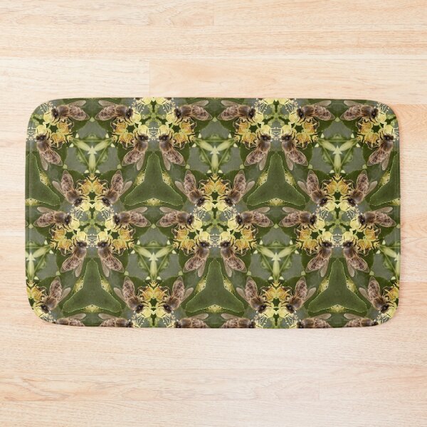 Item preview, Honeybee Seamless Pattern designed and sold by Betsy Phillips.