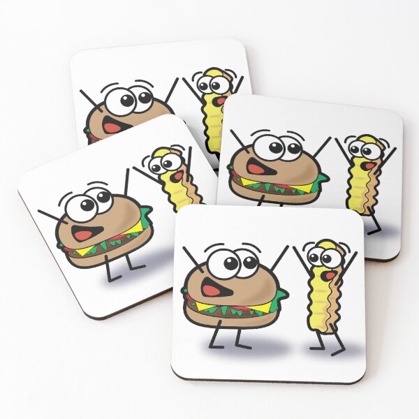 Item preview, Burger and Fry or It's Always Good To See Your Friends designed and sold by Colin Polley.