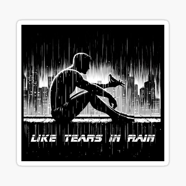 Item preview, Tears in Rain (Gray) designed and sold by krisseli.