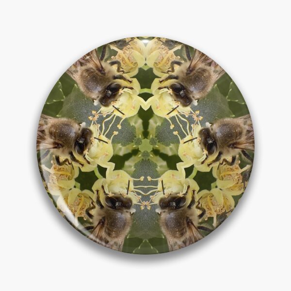 Item preview, Honeybee Seamless Pattern designed and sold by Betsy Phillips.