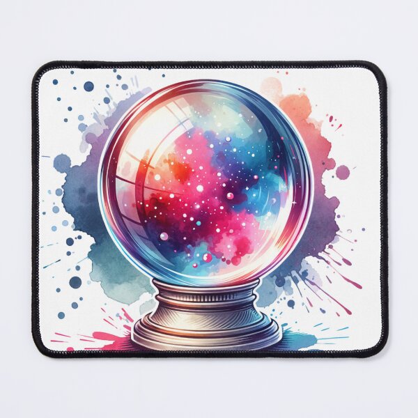 Item preview, Enchanted Crystal Ball - Mystical Divination Art designed and sold by JesNoh.
