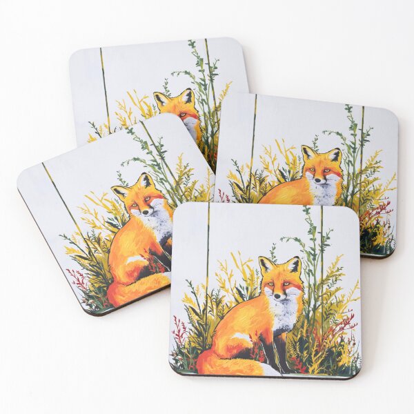 Artikelvorschau, Süßer Fuchs. Entzückender Fuchs, Aquarellfuchs, Fuchszeichnung, Blumenfuchs, Fuchsbild entworfen und verkauft von FoxVibes.