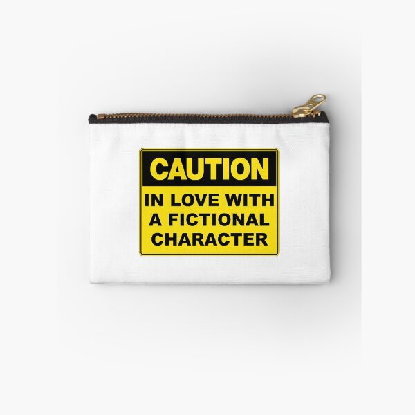 Item preview, Caution: In Love with a Fictional Character designed and sold by RuthandRose.