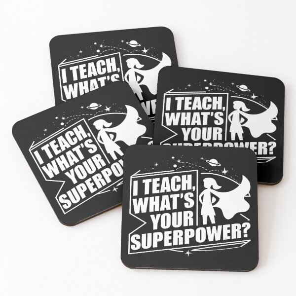Item preview, I Teach, What's Your Superpower? designed and sold by SewnMemories.