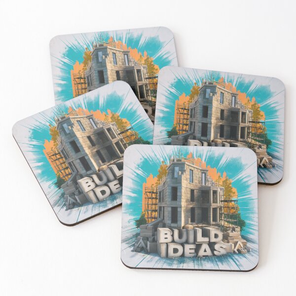 Item preview, Build Ideas Blue and Orange designed and sold by KentfieldD.