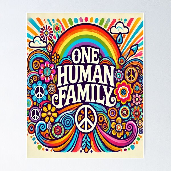 Item preview, One Human Family  designed and sold by ColinBulla.