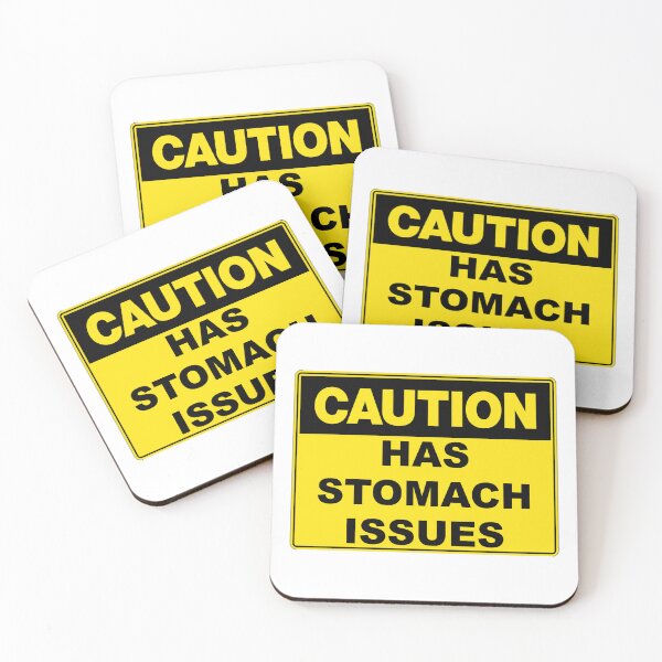 Item preview, Caution: Has Stomach Issues designed and sold by RuthandRose.