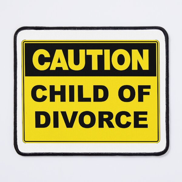 Item preview, Caution: Child of Divorce designed and sold by RuthandRose.