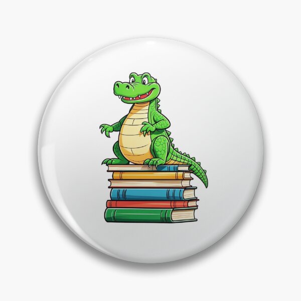 Item preview, Alligator And Books designed and sold by TheAnimalZ00.