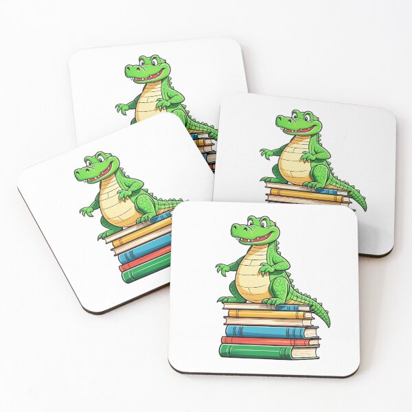 Artikelvorschau, Alligator und Bücher entworfen und verkauft von TheAnimalZ00.