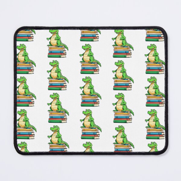Item preview, Alligator And Books designed and sold by TheAnimalZ00.