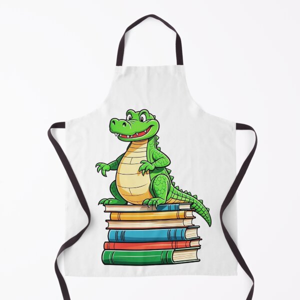 Artikelvorschau, Alligator und Bücher entworfen und verkauft von TheAnimalZ00.