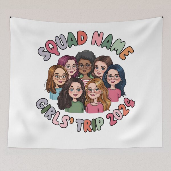 Item preview, Squad game, Girls' trip 2024 designed and sold by mood-draftsman.