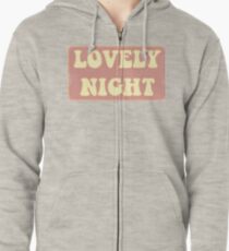 Lovely Night Zipped Hoodie