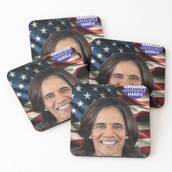 Item preview, Kamala Harris 2024 - Biden Dropped out...Obama? designed and sold by billypsc.