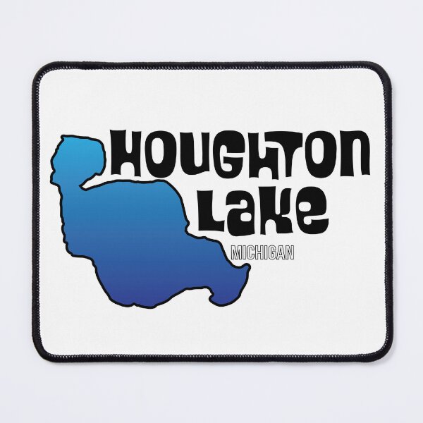 Item preview, Houghton Lake Michigan designed and sold by SwiftSlothMedia.