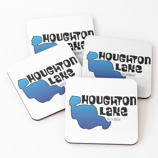 Item preview, Houghton Lake Michigan designed and sold by SwiftSlothMedia.