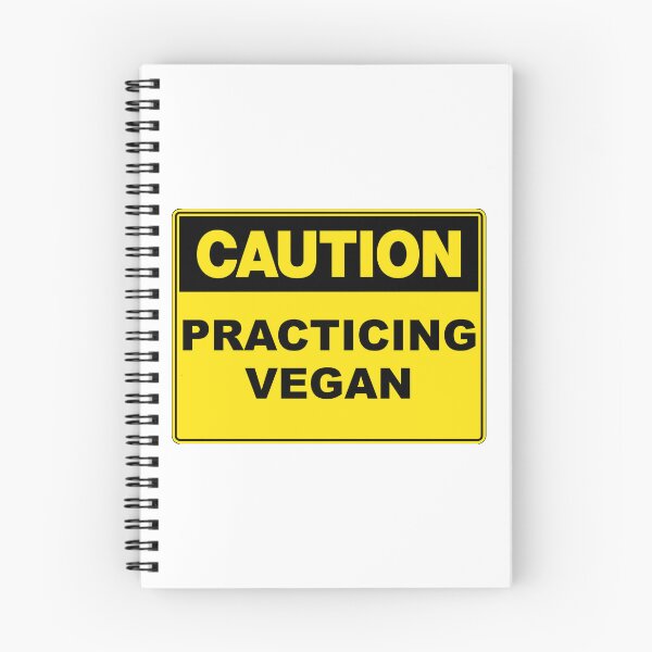 Item preview, Caution: Practicing Vegan designed and sold by RuthandRose.