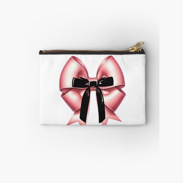 Item preview, Pink Black Bow Hair Bows designed and sold by CCKimShop.