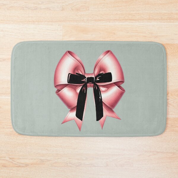 Item preview, Pink Black Bow Hair Bows designed and sold by CCKimShop.
