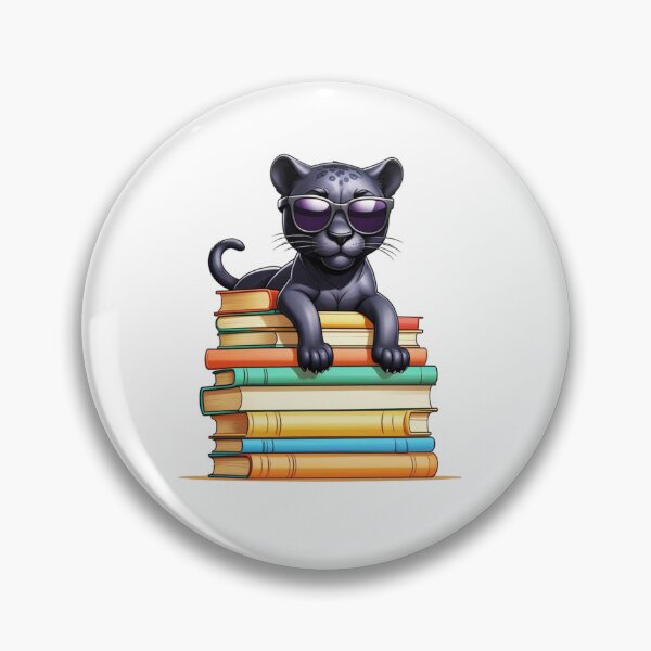 Item preview, Cool Baby Panther And Books designed and sold by TheAnimalZ00.