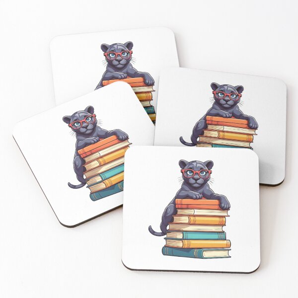 Artikelvorschau, Panther und Bücher entworfen und verkauft von TheAnimalZ00.
