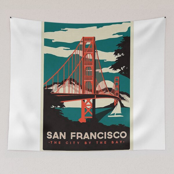 Item preview, Beautiful San Francisco Bridge designed and sold by Mahilis.