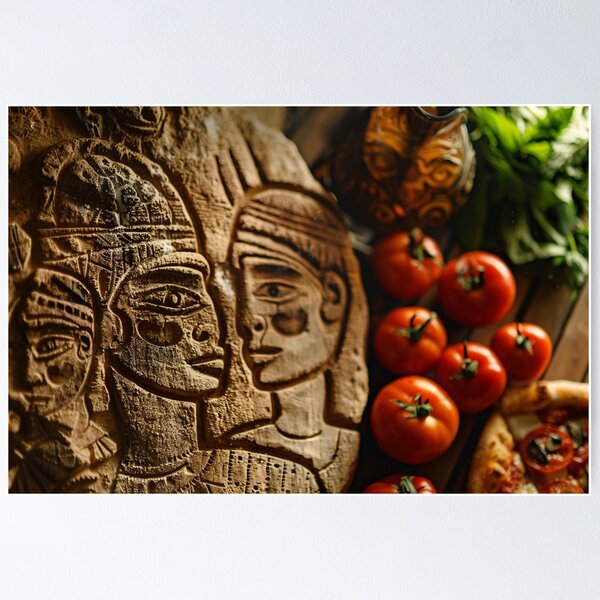 Item preview, Stillleben mit roten Tomaten designed and sold by DeMuurdecoratie.