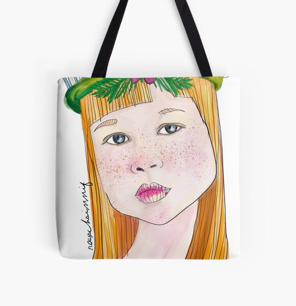 My head is... Allover-Print Tote Bag