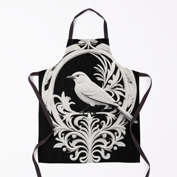 Item preview, little bird sitting and floral design designed and sold by optimusprime39.