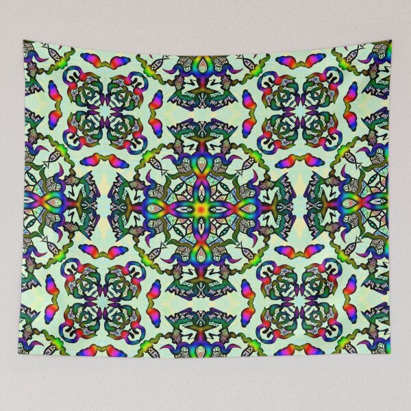 Item preview, Trippy Eyes and Webs designed and sold by TripyBedroomArt.