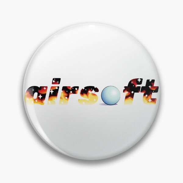 Item preview, Fiery Airsoft Logo Design - Bold Text with Flame and Sparkle Effects designed and sold by Carsondood.