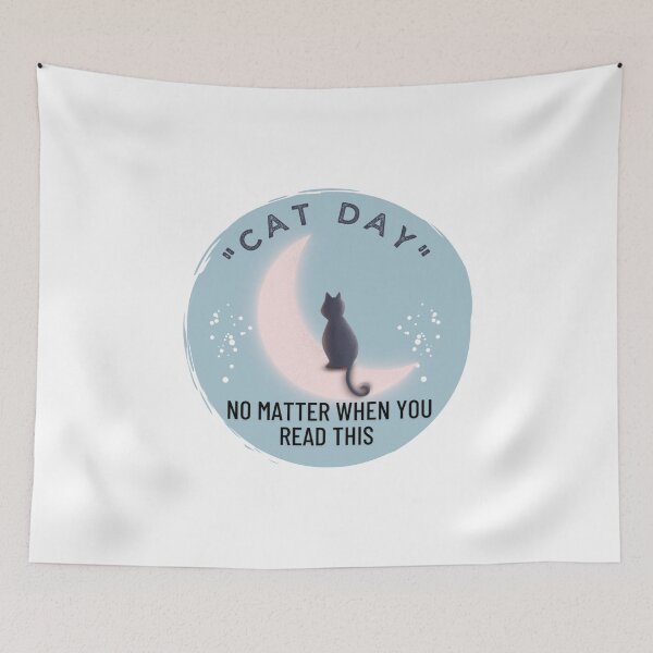 Item preview, Cat day designed and sold by HelloThereStore.