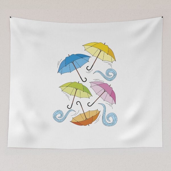 Item preview, multicolour umbrella designed and sold by CREATINERY.