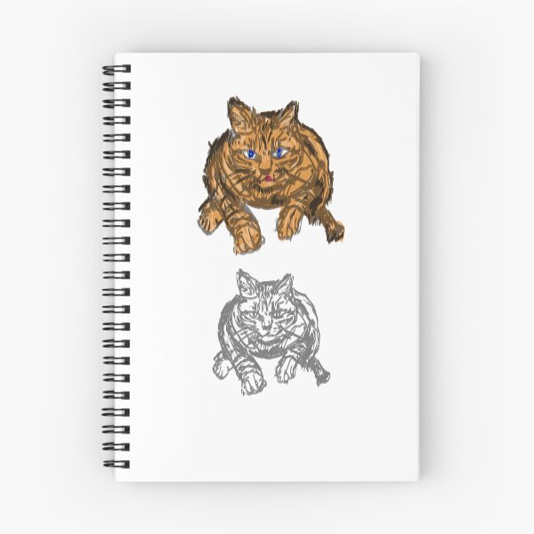 Item preview, Cat running color plus sketch  designed and sold by Coffeemerc117.