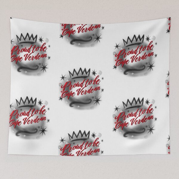 Item preview, Proud to be Cape Verdean spray paint design designed and sold by Christopher  Pires.