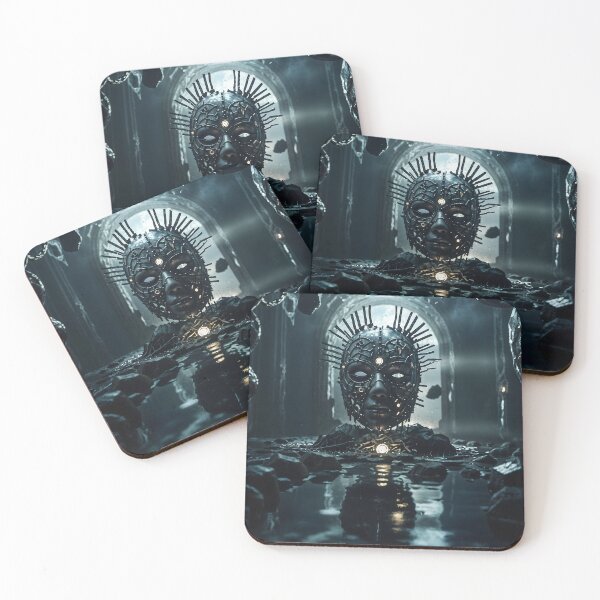 Item preview, Cybernetic Oracle: Whispers from the Digital Abyss designed and sold by ArtGotika.
