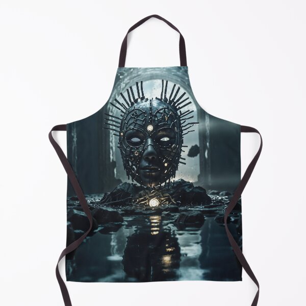 Item preview, Cybernetic Oracle: Whispers from the Digital Abyss designed and sold by ArtGotika.