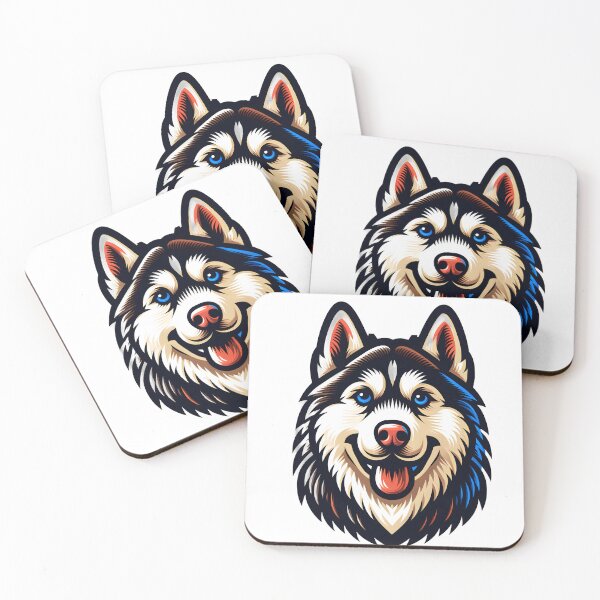 Artikelvorschau, Animierter Husky entworfen und verkauft von Travelcases.