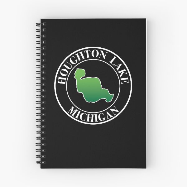 Item preview, Houghton Lake, Michigan designed and sold by SwiftSlothMedia.